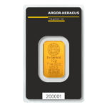 Sztabka złota 10g Argor-Heraeus