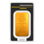 Sztabka złota 50g Argor-Heraeus